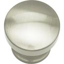 Atlas Homewares Brushed Nickel 1-1/4 in. Round Knob 