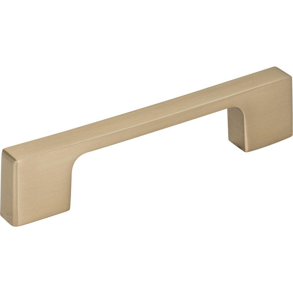Atlas Homewares Champagne 4-11/16 in. Thin Square Pull 
