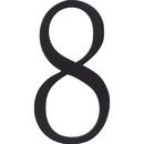 Atlas Homewares Matte Black #8 House Number 