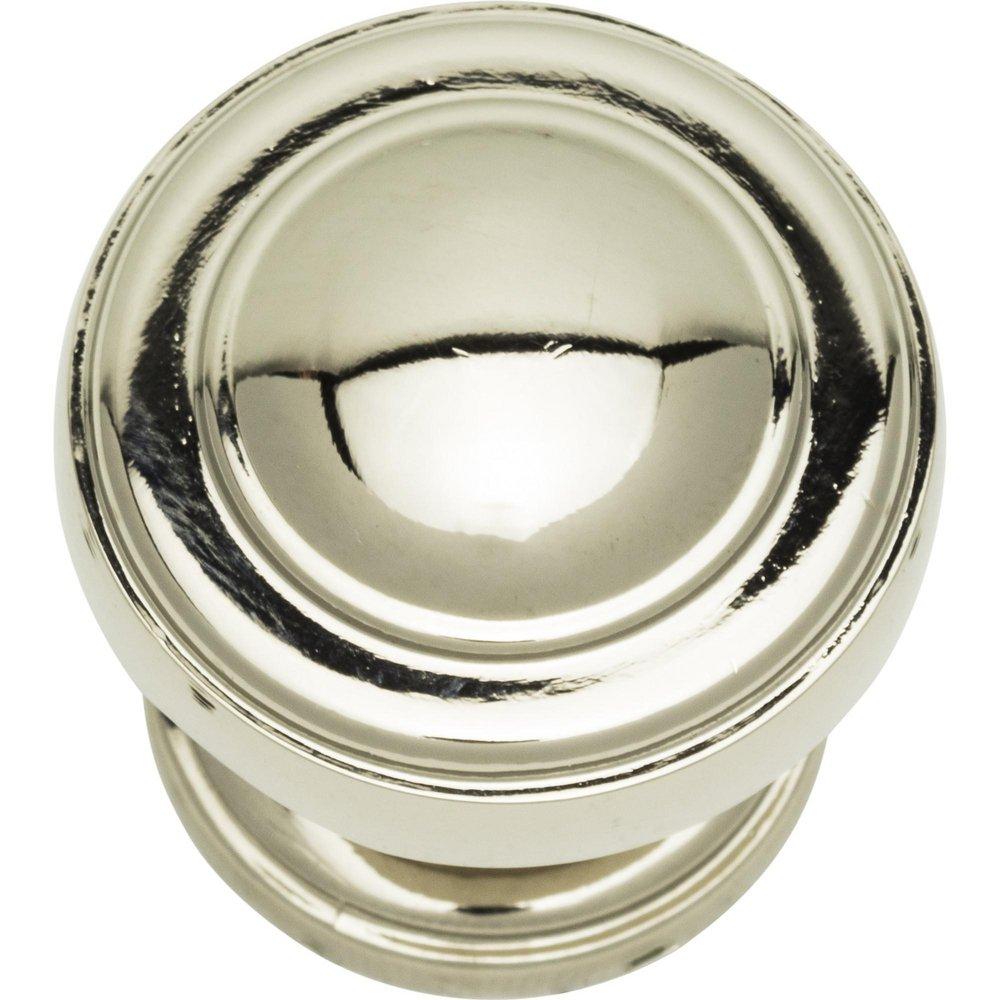Atlas Homewares Polished Nickel Cabinet Knob 