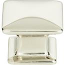 Atlas Homewares Polished Nickel Square Knob 