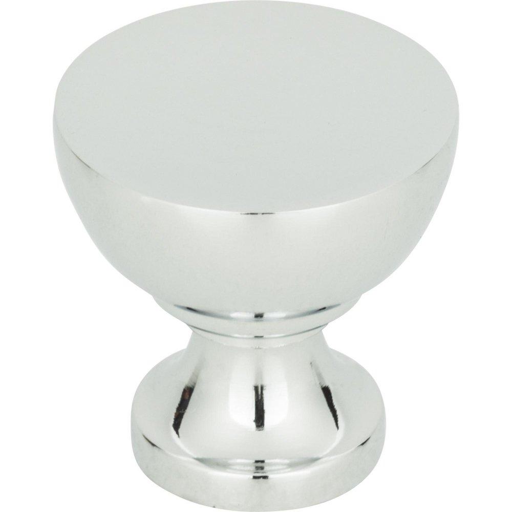 Atlas Homewares Polished Chrome 1-1/4 in. Round Knob 