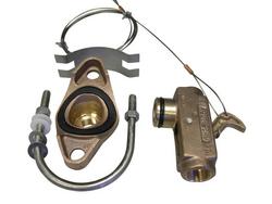 4 x 1 in. Brass Pitless Adapter Kit in Red