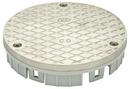 3-1/8 in. Round Adjustable Floor Clean-Out with Stainless Steel Top