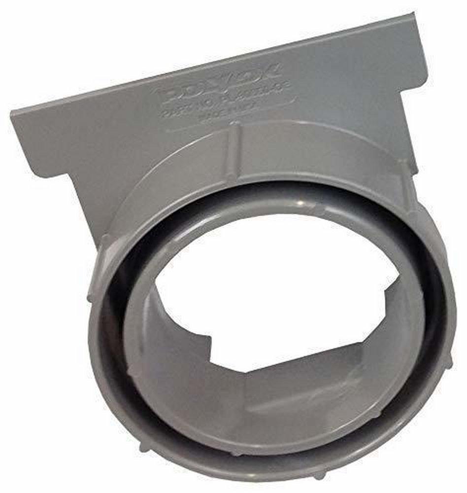 Polylok Grey Plastic Outlet End Cap 