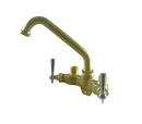 PROFLO&reg; Rough Brass Double-Handle Laundry Faucet with Plug 