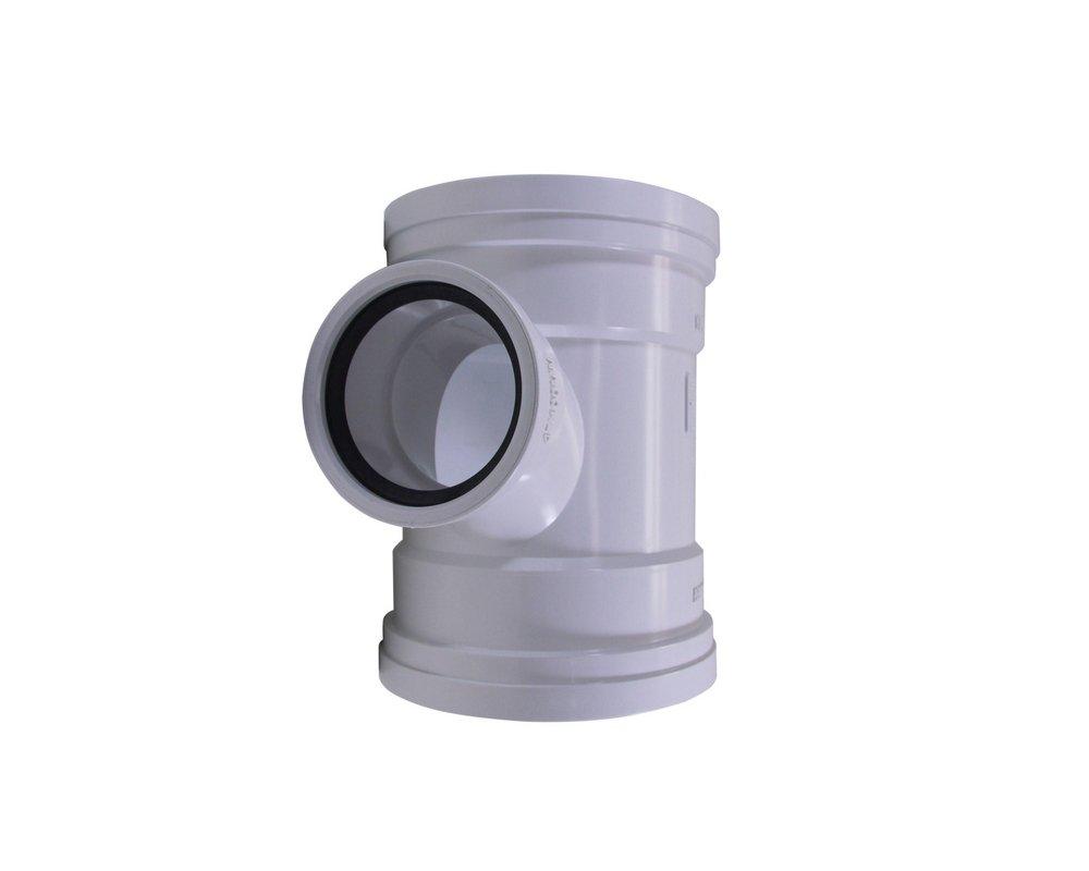 TRENCH TOUGH PLUS Gasket PVC Double Sewer Wye 