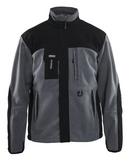 XXXL Size Two Fisted Polyester and Fleece Jacket in Grey and Black