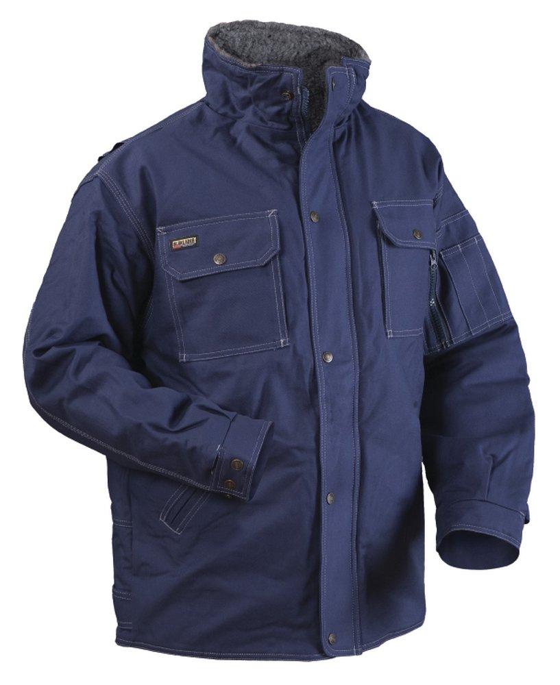 Blaklader Navy Blue Polyester and Cotton Pile Lined Jacket in Navy Blue 