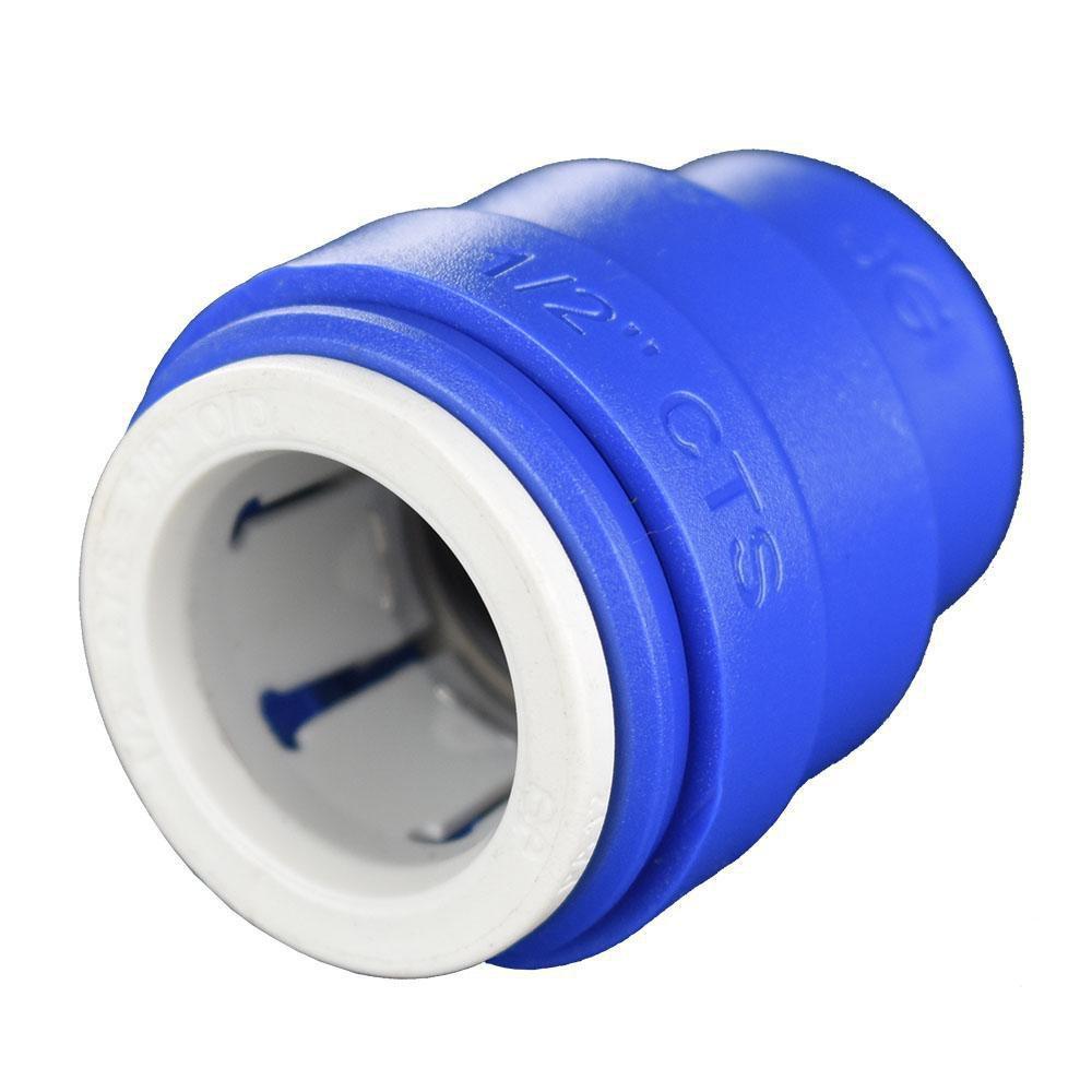 John Guest Blue CTS Polysulphone Bulk End Cap 
