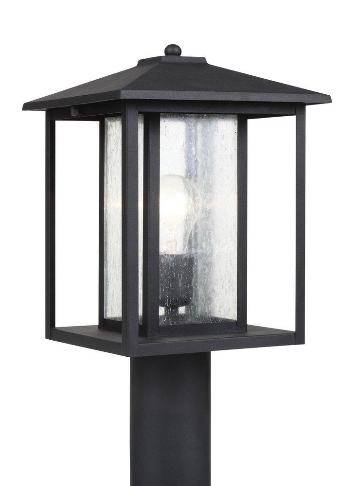Visual Comfort & Co. Generation Lighting Black 100W 1-Light Medium E-26 A19 Incandescent Outdoor Post Lamp 