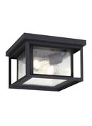 Visual Comfort & Co. Generation Lighting Black 75W 2-Light Medium E-26 Base Outdoor Flushmount 
