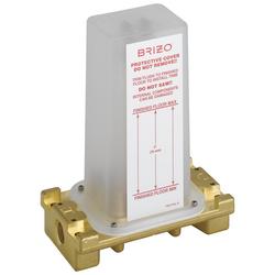 1/2 in. NPT Floor Mount Roman Tub Faucet Valve with Service Stops