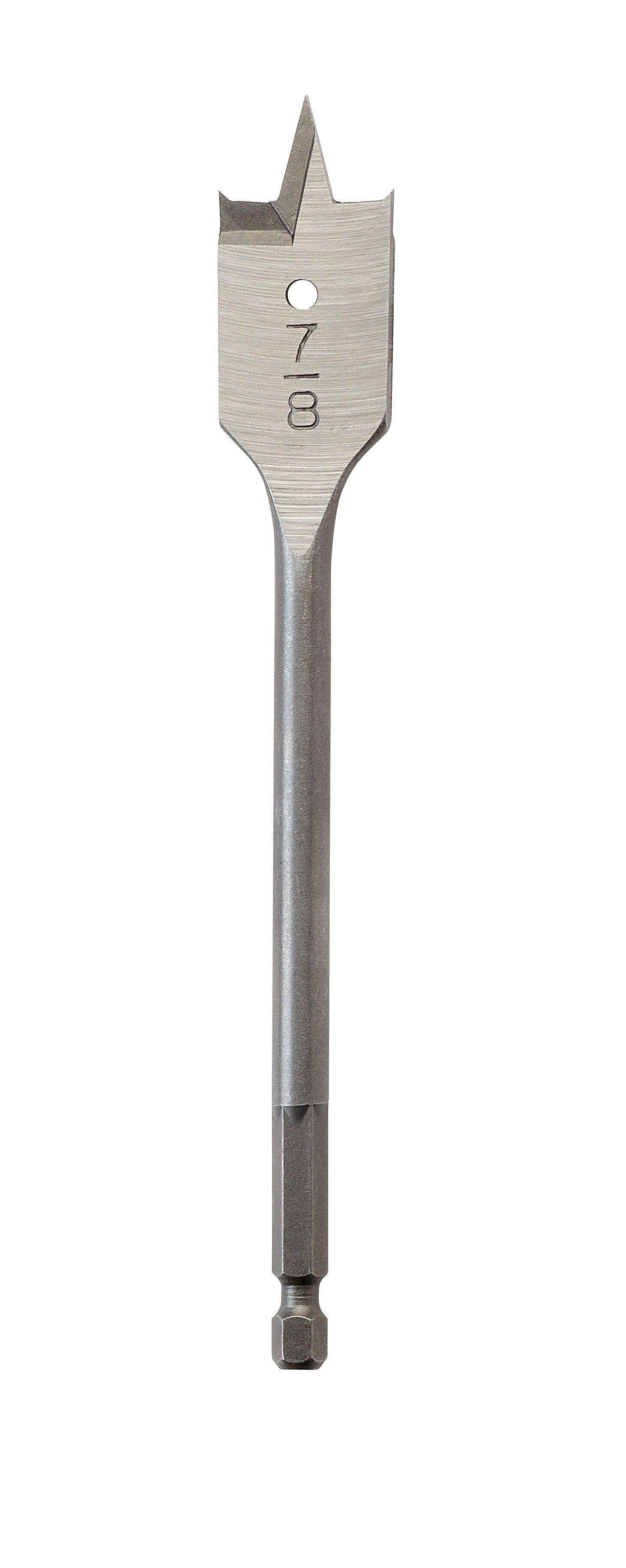 Milwaukee&reg; Silver 6 in. Flat Wood Boring Bit 