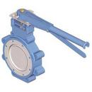 10 in. Stainless Steel TFM Gear Operator Handle Butterfly Valve