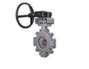 6 in. Carbon Steel PTFE Gear Operator Handle Butterfly Valve