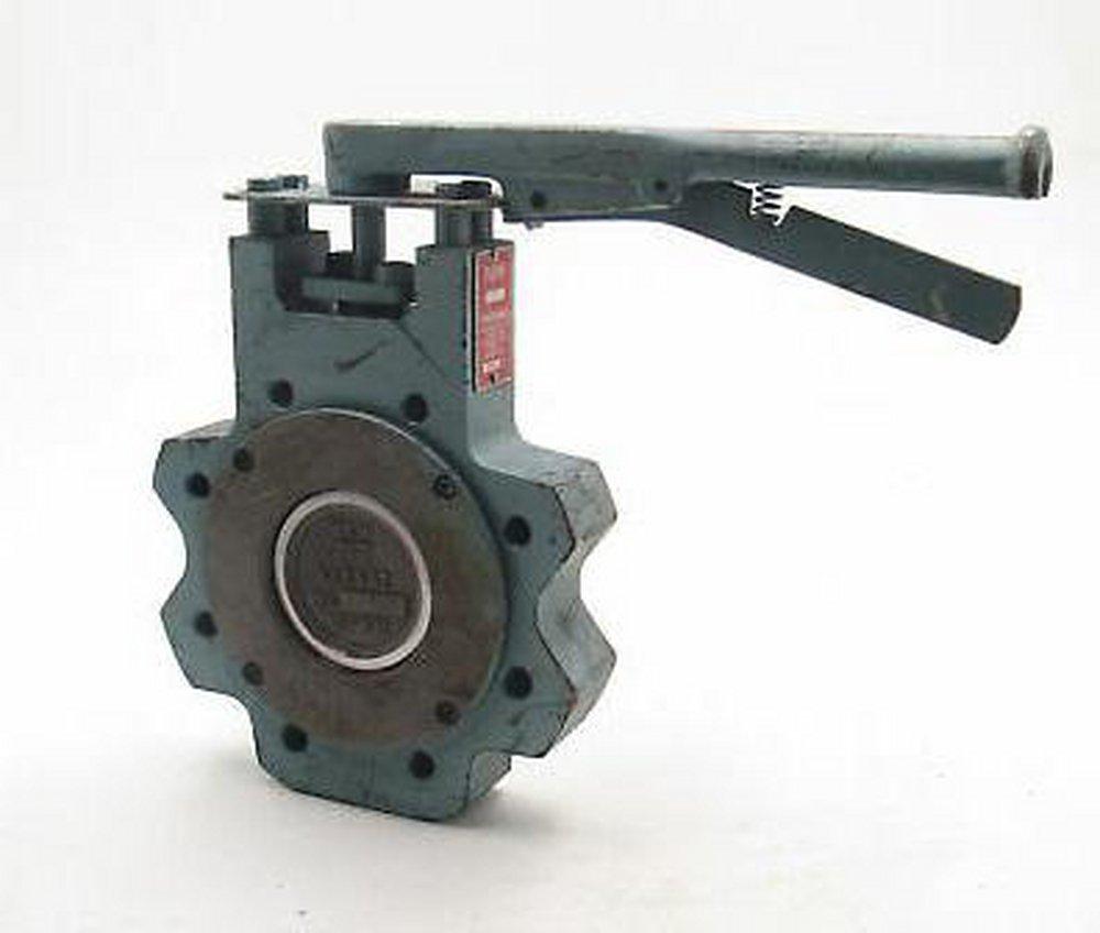 WKM Carbon Steel RTFE Lever Handle Butterfly Valve 