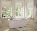 Maax US White 60 x 32 in. Freestanding Bathtub with End Drain 