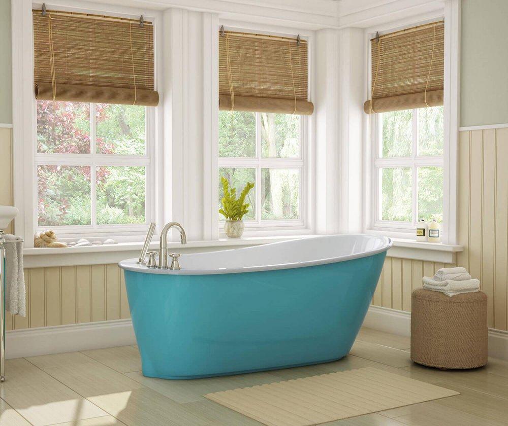 60 X 32 Acrylic Free Standing Tub *SAX Aquamarine 