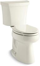 1.1 gpf/1.6 gpf Dual Flush Elongated Two Piece Toilet in Biscuit