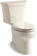 KOHLER Almond 1.6 gpf Elongated Floor Mount Two Piece Toilet 