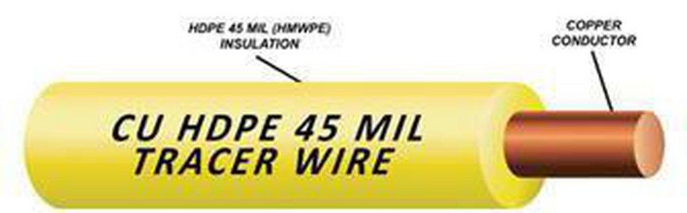 Pro-Pak Industries Blue 8 ga. 500 ft. Tracer Wire 
