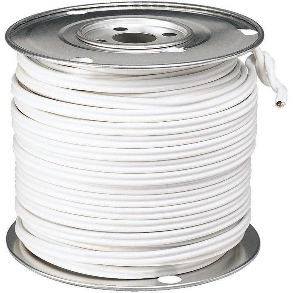 Pro-Pak Industries White 12 ga Solid Tracer Wire in White 