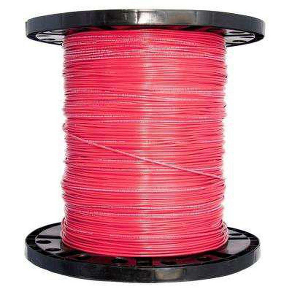 Red 8 ga Stranded Copper Tracer Wire 