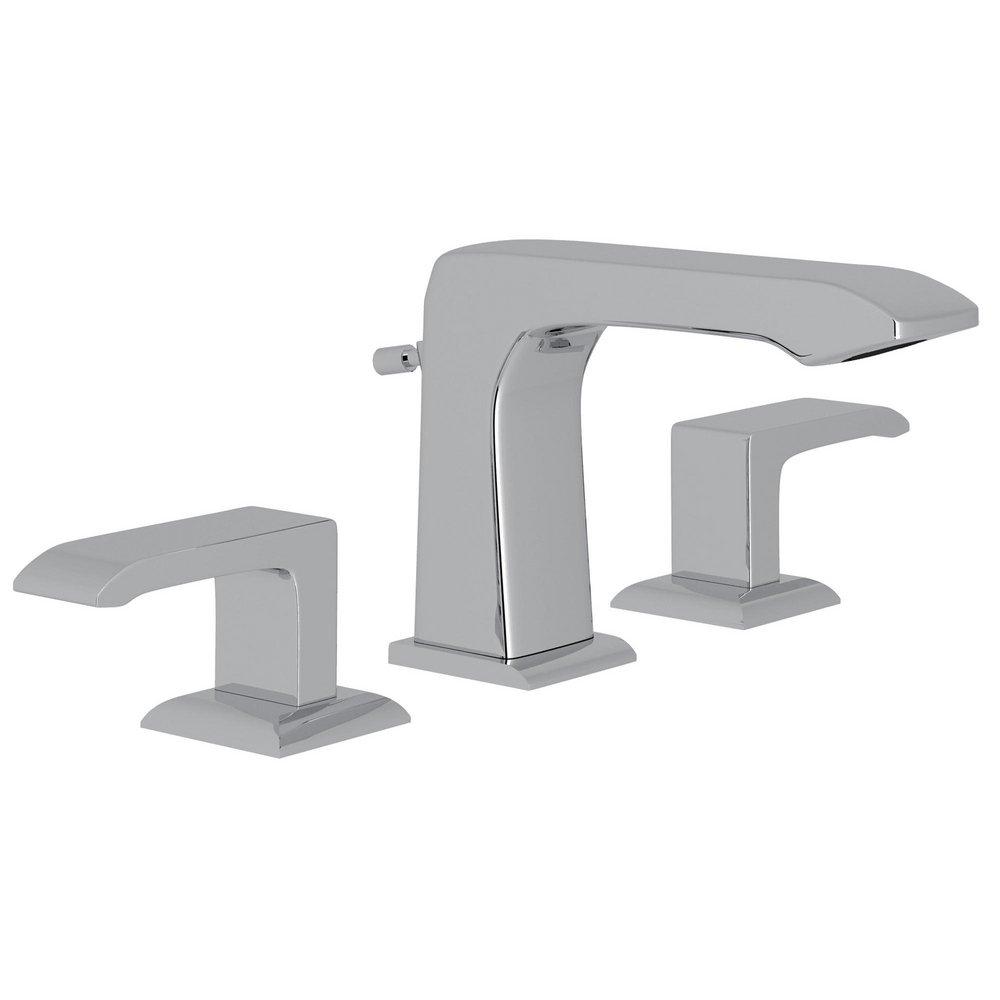 ROHL&reg; Polished Chrome Two Handle Widespread Bathroom Sink Faucet 
