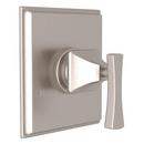 Pressure Balancing Valve Trim Only with Single Lever Handle in Satin Nickel