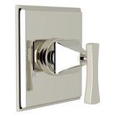 Pressure Balancing Valve Trim Only with Single Lever Handle in Polished Nickel