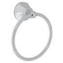 ROHL&reg; Polished Chrome Round Closed Towel Ring 