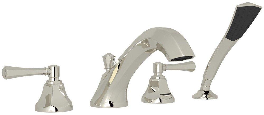ROHL&reg; Polished Nickel Two Handle Roman Tub Faucet 