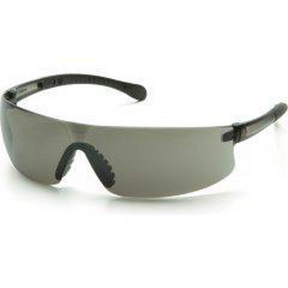 Pyramex Safety Products Polycarbonate Safety Glasses with Grey Frame and Anti-fog Lens 