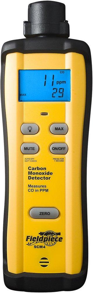 Fieldpiece Instruments Yellow Carbon Monoxide Detector in Yellow 