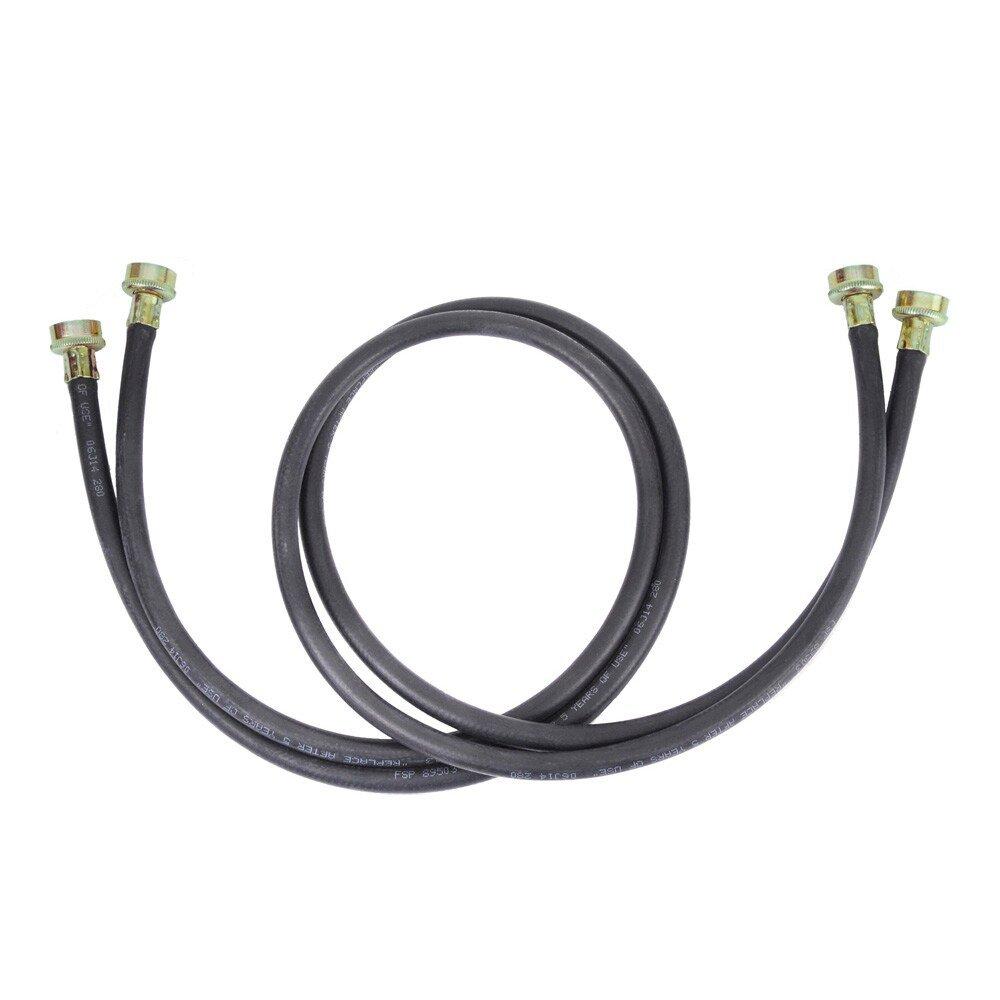 Whirlpool Black 5 ft. Washer Inlet Hose Kit 