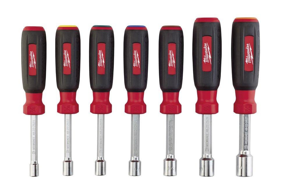 Milwaukee&reg; Chrome Nut Driver Set 