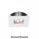 WAC Lighting White Under-Cabinet Lighting Replaceable LED Module Button Light 