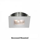 WAC Lighting Brushed Nickel Under-Cabinet Lighting Replaceable LED Module Button Light 