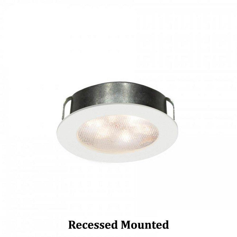 WAC Lighting White Recessed or Surface Mount 