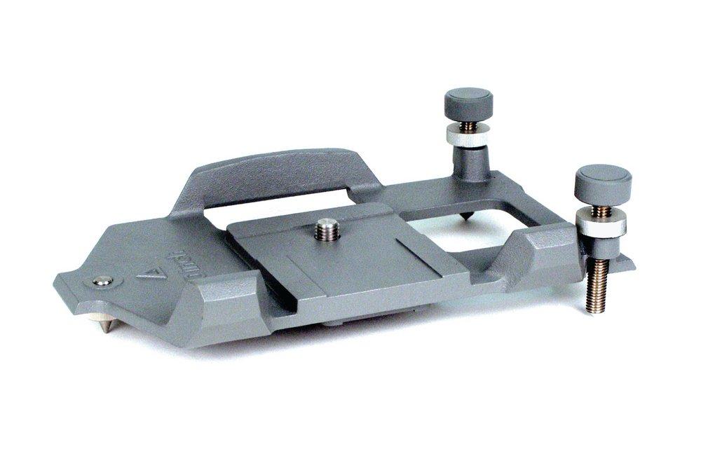 Spectra Precision Grey Heavy Duty Invert Plate with Leveling Footer Kit 