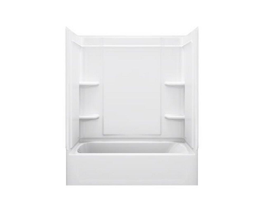60 X 32 Left Hand Vikrell 4 Piece Tub and Shower *MEDLEY White 