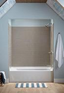 Sterling White 60 x 30-1/4 in. Soaker Alcove Bathtub with Drain in White 