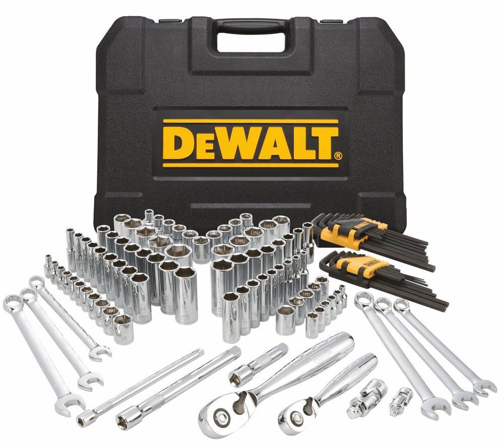 DEWALT 1/4 in. Socket Set with Driver 118 Piece 