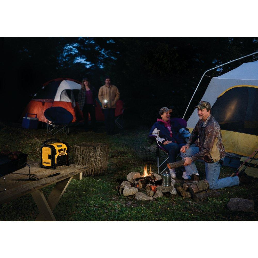 DEWALT Yellow/Black Compact Worksite Radio 