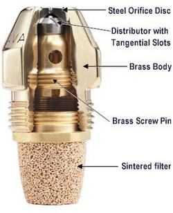 80 Degree .65 GPH 80 Degree Hollow Oil Nozzle