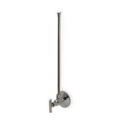 1/2 x 3/8 in. Compression Wheel Angle Supply Stop Valve in Polished Chrome