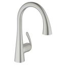 GROHE SuperSteel Infinity&trade; Single Handle Kitchen Faucet 