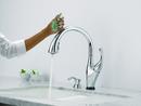 Delta Faucet Arctic Stainless Single Handle Pull-Down Kitchen Faucet With Touch2O&reg;Technology and Soap Dispenser 