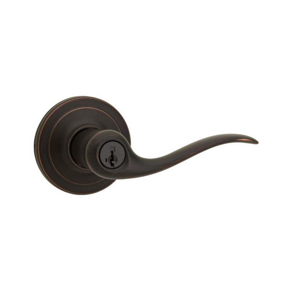 Kwikset Venetian Bronze Metal Key Entry Lever 